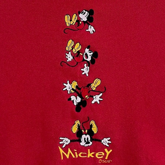 Vintage Disney Mickey Mouse Sweatshirt XL - Picture 2 of 8